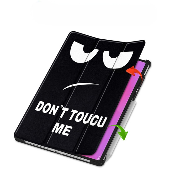 Tok Lenovo Yoga Tab Plus, Smartcase, don't touch me