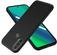 Vékony tok a Motorola Moto E40/E30/E20, Slim, fekete