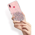 Telefontok a Huawei Y7 2019, Glittery, rózsaszín