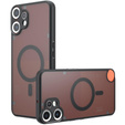 Tok CMF Nothing Phone 2 Pro-hoz, MagSafe, ERBORD Matt Case, fekete