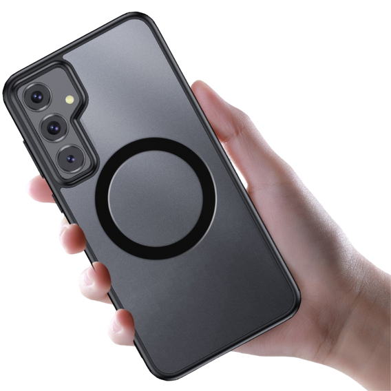 Tok a Samsung Galaxy A55 5G, Fusion Hybrid, MagSafe-hoz, fekete