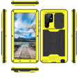 Páncélozott tok a Samsung Galaxy S22 Ultra, R-JUST CamShield Slide, sárga