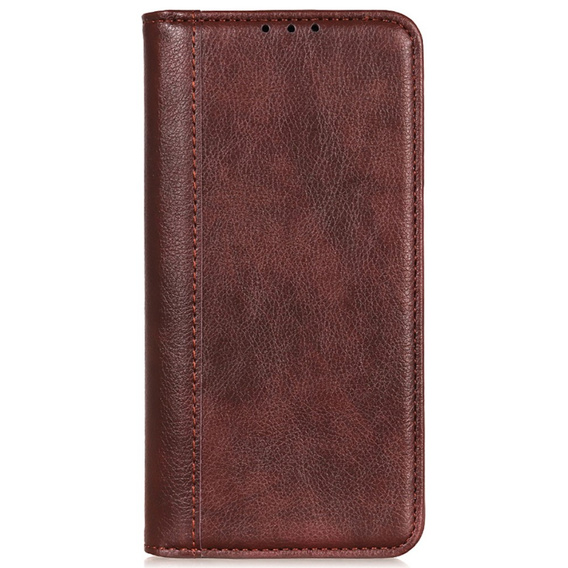 Pattintható tok OnePlus Nord CE4 Lite, Split Leather, barna