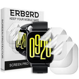 3x ERBORD hidrogél fólia Xiaomi Redmi Watch 5 Active