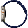 Pasek Silikonowy do Apple Watch 1/2/3/4/5/6/7/8/SE/ULTRA 42/44/45/49MM, Granatowy