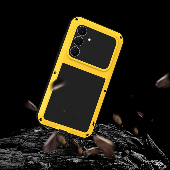 Páncélozott tok edzett üveggel Samsung Galaxy S25 FE készülékhez