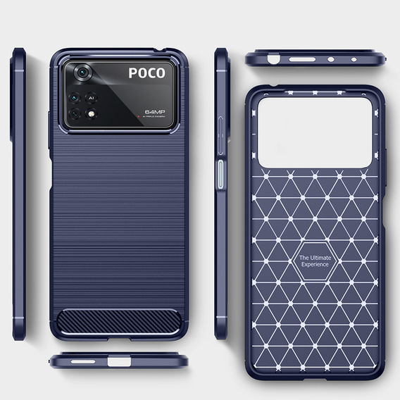 Telefontok a Xiaomi Poco X4 Pro 5G, Carbon, kék