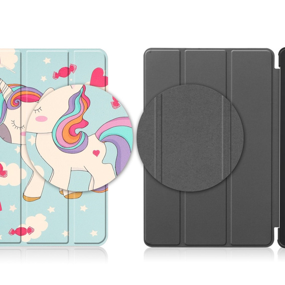 Tok Lenovo Tab M8 Gen 4 TB-300FU, Smartcase, unicorn