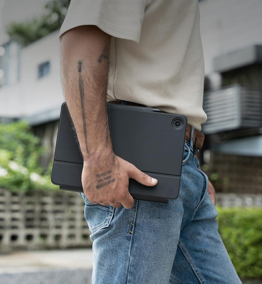 Dexnor mágneses tok billentyűzettel és érintőpaddal Samsung Galaxy Tab A9+ készülékhez