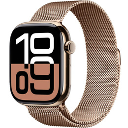 Bransoleta do Apple Watch 1/2/3/4/5/6/7/8/SE/ULTRA 42/44/45/49 MM, Różowe Złoto