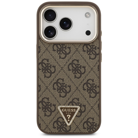 Guess 4G háromszög logós MagSafe tok iPhone 17 Pro-hoz
