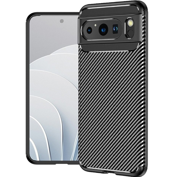 Telefontok a Google Pixel 8 Pro, Carbon Gel, fekete