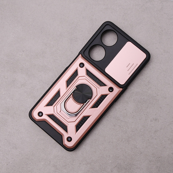 Telefontok a Oppo A98 5G, CamShield Slide, rózsaszín rose gold