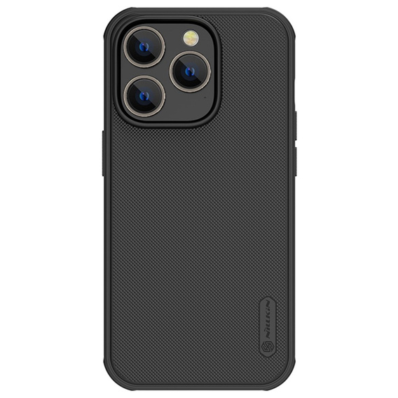 NILLKIN tok iPhone 14 Pro Max, Super Frosted Shield Case, fekete