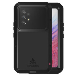 Love Mei Telefontok a Samsung Galaxy A53 5G, armored with glass, fekete