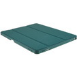 Tok iPad 10.2 2021 / 2020 / 2019, Smartcase Hybrid, tolltartó résszel, sötétzöld