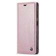 CASEME flip tok Samsung Galaxy A14 5G, Waxy Textured, rózsaszín