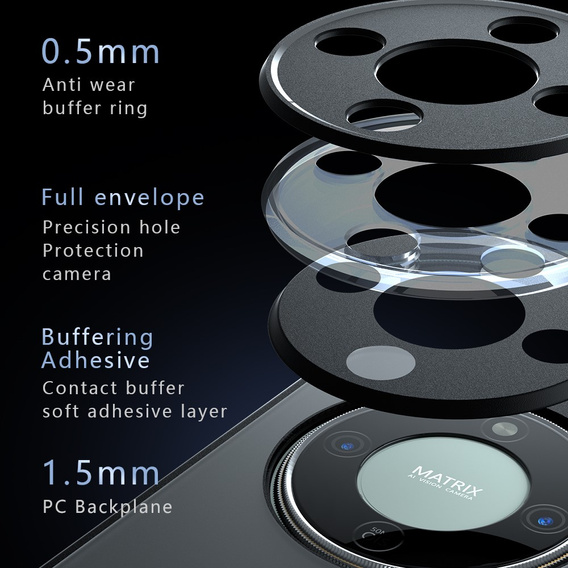 Matt tok MagSafe-hez Honor Magic 8 Lite készülékhez