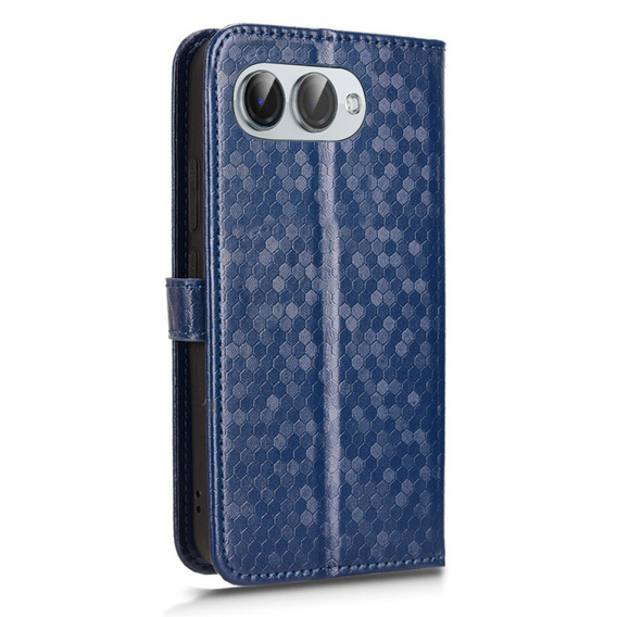 Flap tok T Phone 3 5G, Wallet Rhombus, kék