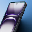 DuxDucis tok Oppo Reno 12 Pro, Aimo case, átlátszó / fekete