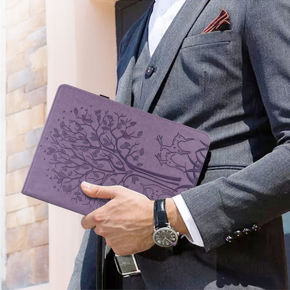 Flap tok Realme Pad 10.4, tree, lila