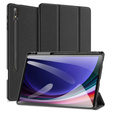 Tok Samsung Galaxy Tab S10+ Plus-hoz, Dux Ducis Domo, fekete