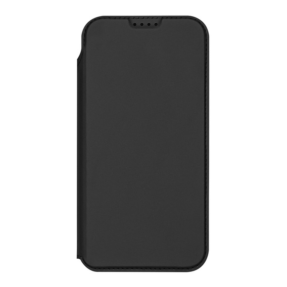 Dux Ducis tok iPhone 17 Pro Max, Skin Pro, pánttal, kártyafoglalattal, fekete