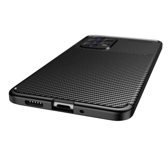 Telefontok a Samsung Galaxy A13 4G, Carbon Gel, fekete