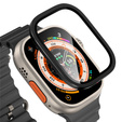 Védőkeret edzett üveggel az Apple Watch Ultra 1/2/3 49 mm-es órájához