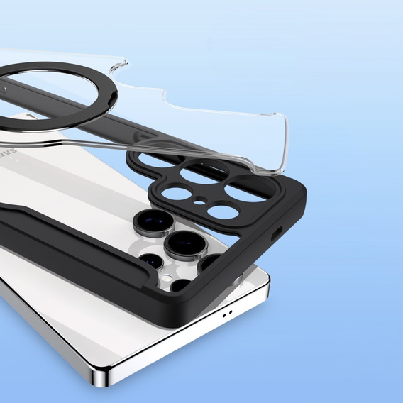Dux Ducis Telefontok a Samsung Galaxy S25 Ultra, Skin X Pro, MagSafe, fekete