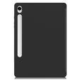 Tok Samsung Galaxy Tab S10 Lite / S10 FE / S9 FE, Smartcase tolltartóval, fekete