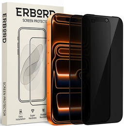 Adatvédelmi edzett üveg iPhone 17 Pro Max készülékhez