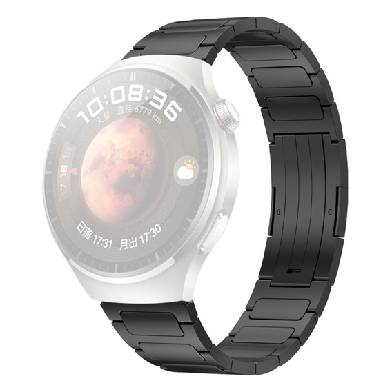 Univerzális acél karkötő 22mm, Fekete