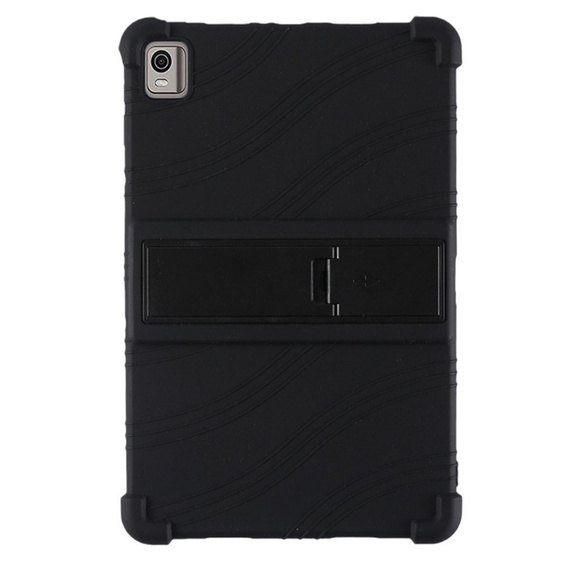 Szilikon tok Nokia T21, Impact, páncélozott, fekete