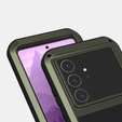 Love Mei Telefontok a Samsung Galaxy S24 Ultra, armored without glass, zöld