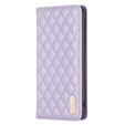 Pattintható tok a Samsung Galaxy A54 5G, Wallet, BINFEN COLOR, lila