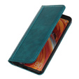 Telefontok a Xiaomi Redmi Note 9, Wallet Litchi Leather, zöld