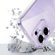 Tok Oppo Reno 14F, megerősített, kameravédelemmel, átlátszó