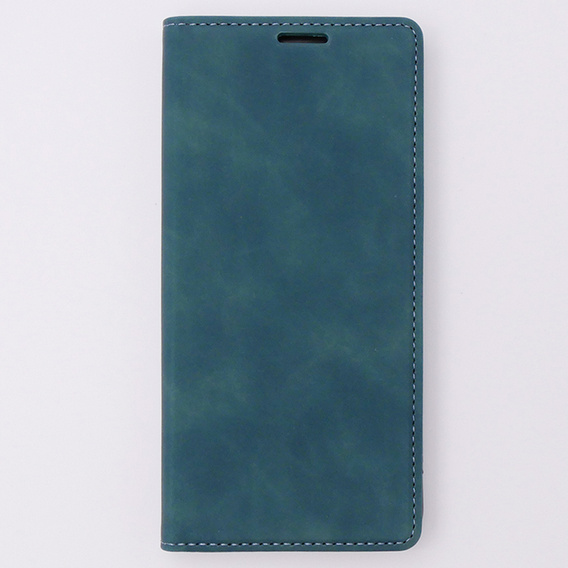 Telefontok a Oppo Reno 10 / 10 Pro, ERBORD Vintage, pénztárca patenttal, kék