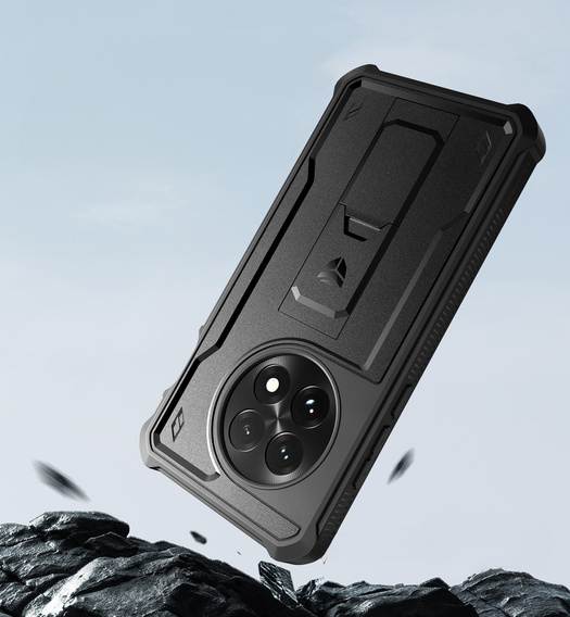 Páncélozott tok a OnePlus 13, Dexnor Full Body (Two Frames), fekete