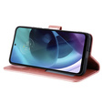 Pattintható tok a Motorola Moto G71 5G, Mandala, kék