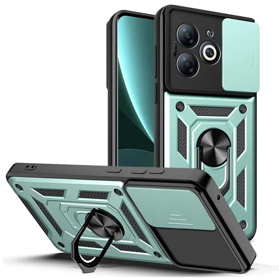 Telefontok a Infinix Hot 40i, CamShield Slide, zöld