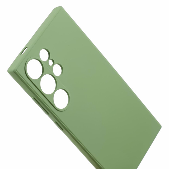 Telefontok a Samsung Galaxy S24 Ultra, Silicone Lite, zöld