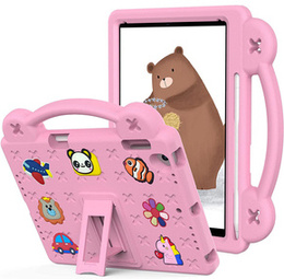 Gyermek tok iPad 9.7" 2018/2017 (6/5 gen.) / Pro 9.7" 2016, Cute Patterns, állvánnyal, rózsaszín