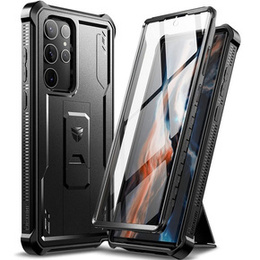 Páncélozott tok a Samsung Galaxy S22 Ultra, Dexnor Full Body, fekete