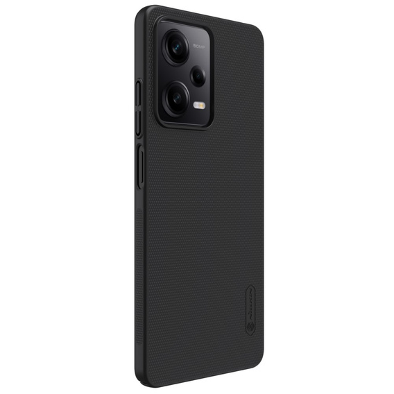 NILLKIN tok Xiaomi Poco X5 Pro 5G, Super Frosted Shield Case, fekete