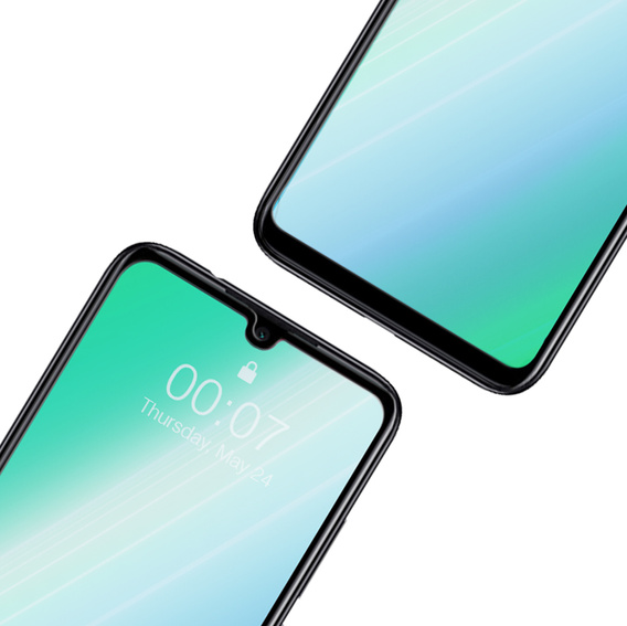 2x edzett üveg a Xiaomi Redmi Note 7, ERBORD 3D teljes képernyő