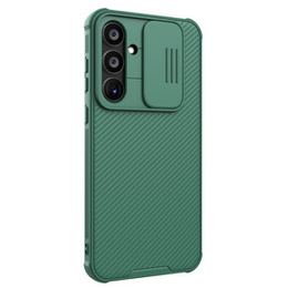 Tok Samsung Galaxy A55 5G, páncélozott Nillkin, CamShield Pro, zöld