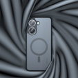 Tok Xiaomi Poco X7 Pro 5G-hoz, MagSafe, ERBORD Matt Case, fekete