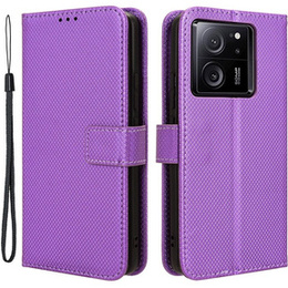 Flip tok Xiaomi 13T / 13T Pro / Redmi K60 Ultra-hez, Smart Magnet, ibolya